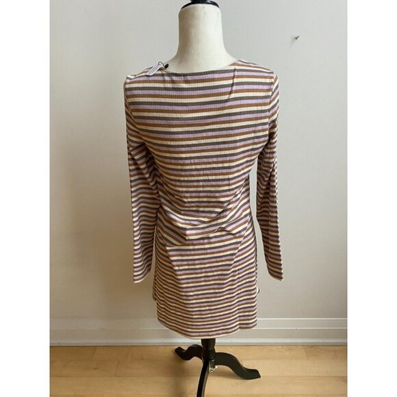 VERO Moda BNWOT Women Sz Small "Frida" Striped Dress Long Sleeve - Picture 4 of 6